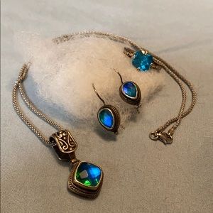 Caribbean Quartz Jewelry Set